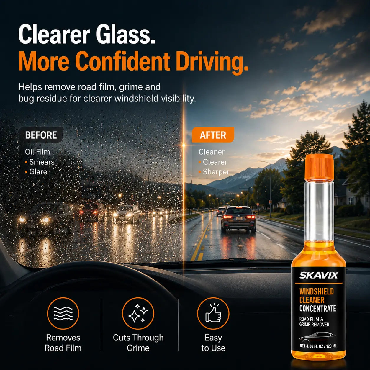 Ultra-Concentrated Wiper Fluid