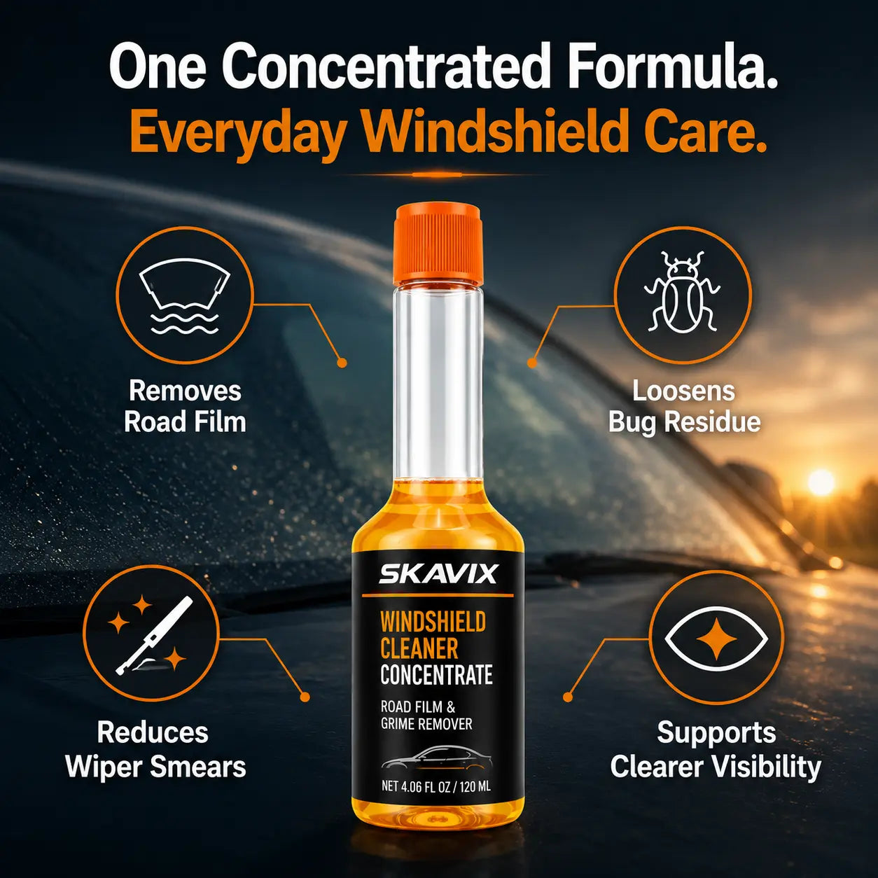 Ultra-Concentrated Wiper Fluid