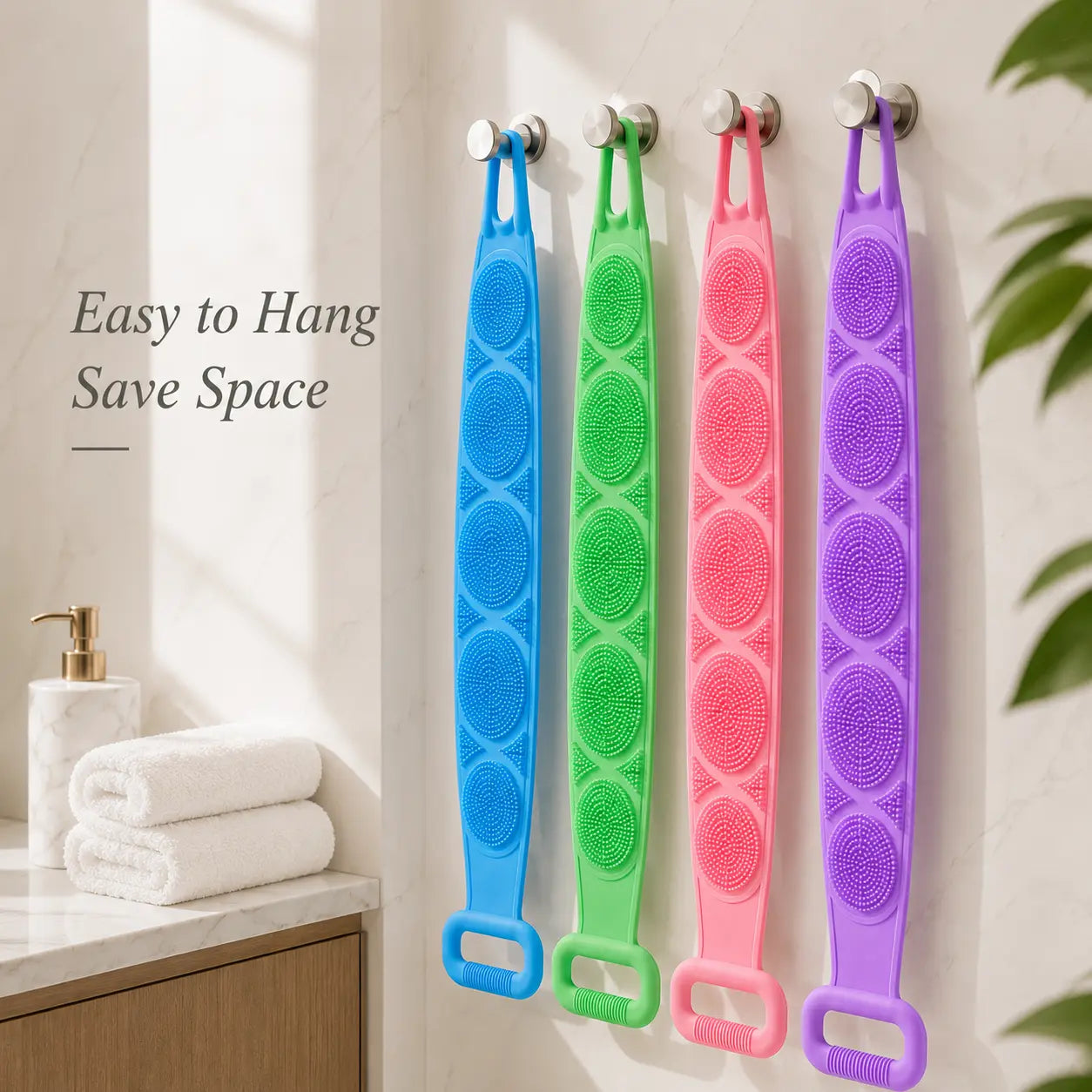 Silicone Back Scrubber