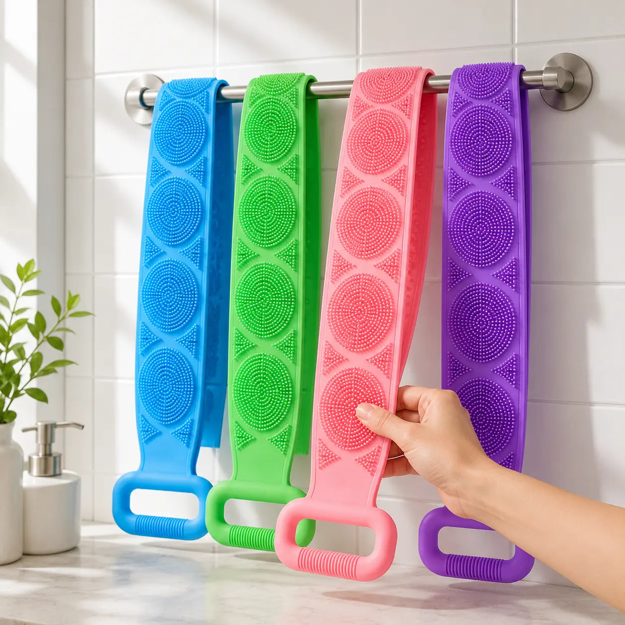 Silicone Back Scrubber